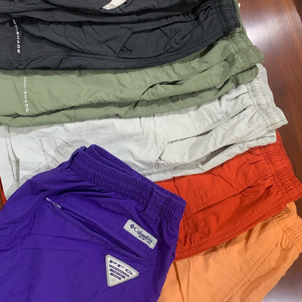 GREY Columbia PFG Shorts